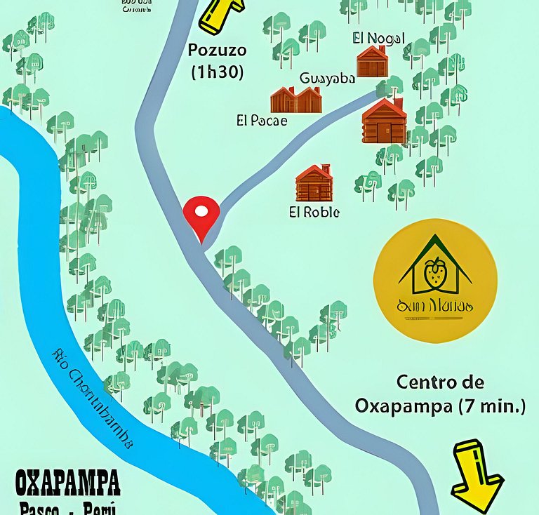 Casa campestre "El Roble" Fundo San Matías