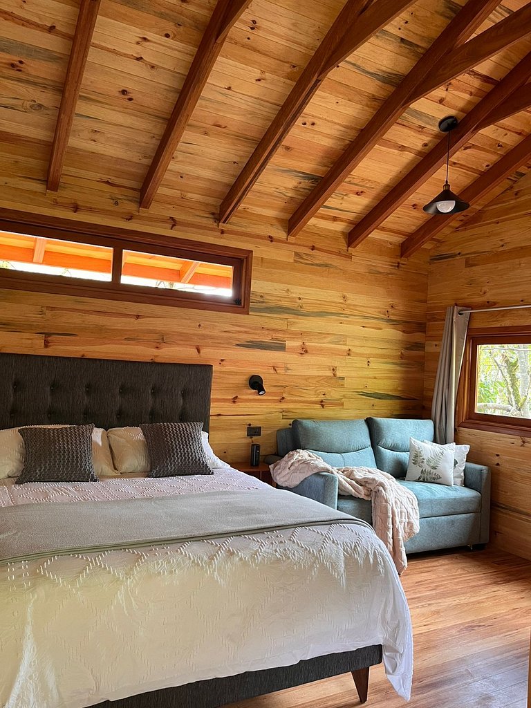 Cabaña elevada Orquídea