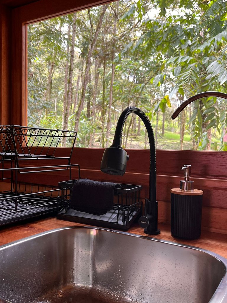 Cabaña elevada Orquídea