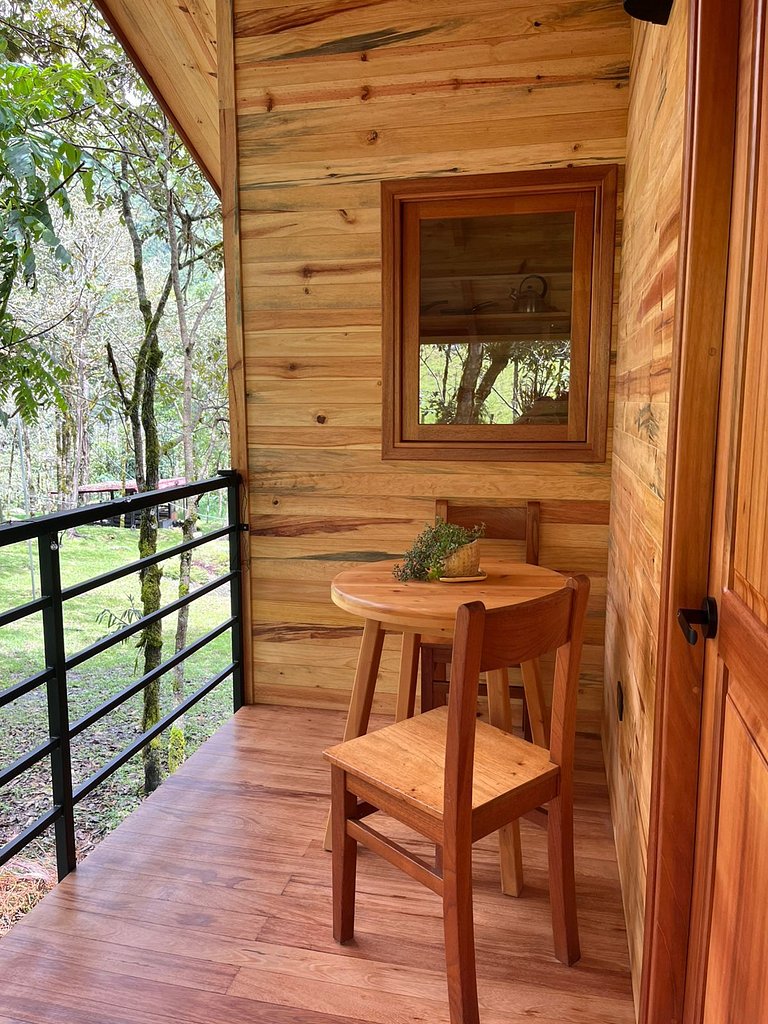 Cabaña elevada Orquídea