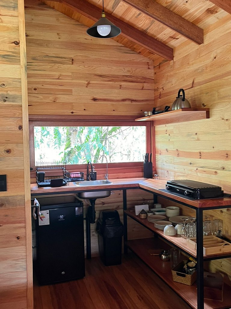 Cabaña elevada Orquídea