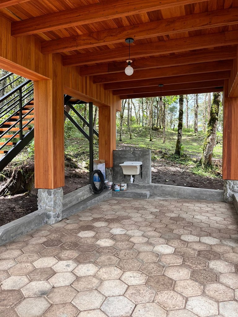 Cabaña elevada Orquídea