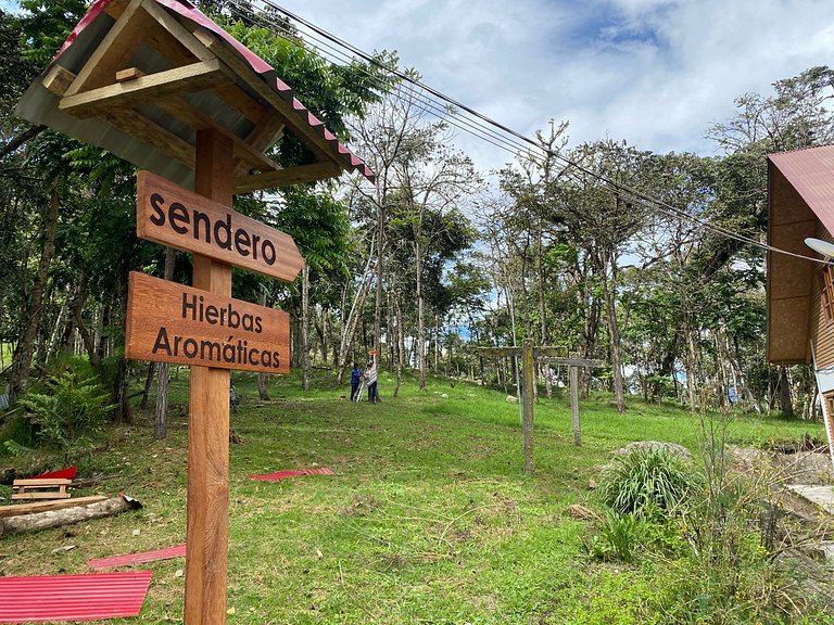 Cabaña elevada Orquídea